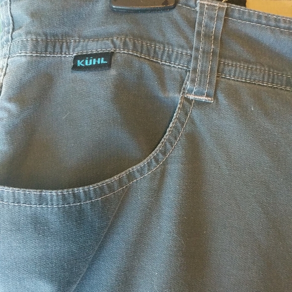 KUHL Women's Utility Pants Distressed Blue 12 - Picture 5 of 10